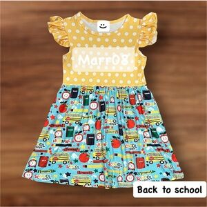 Back to school girls Dress